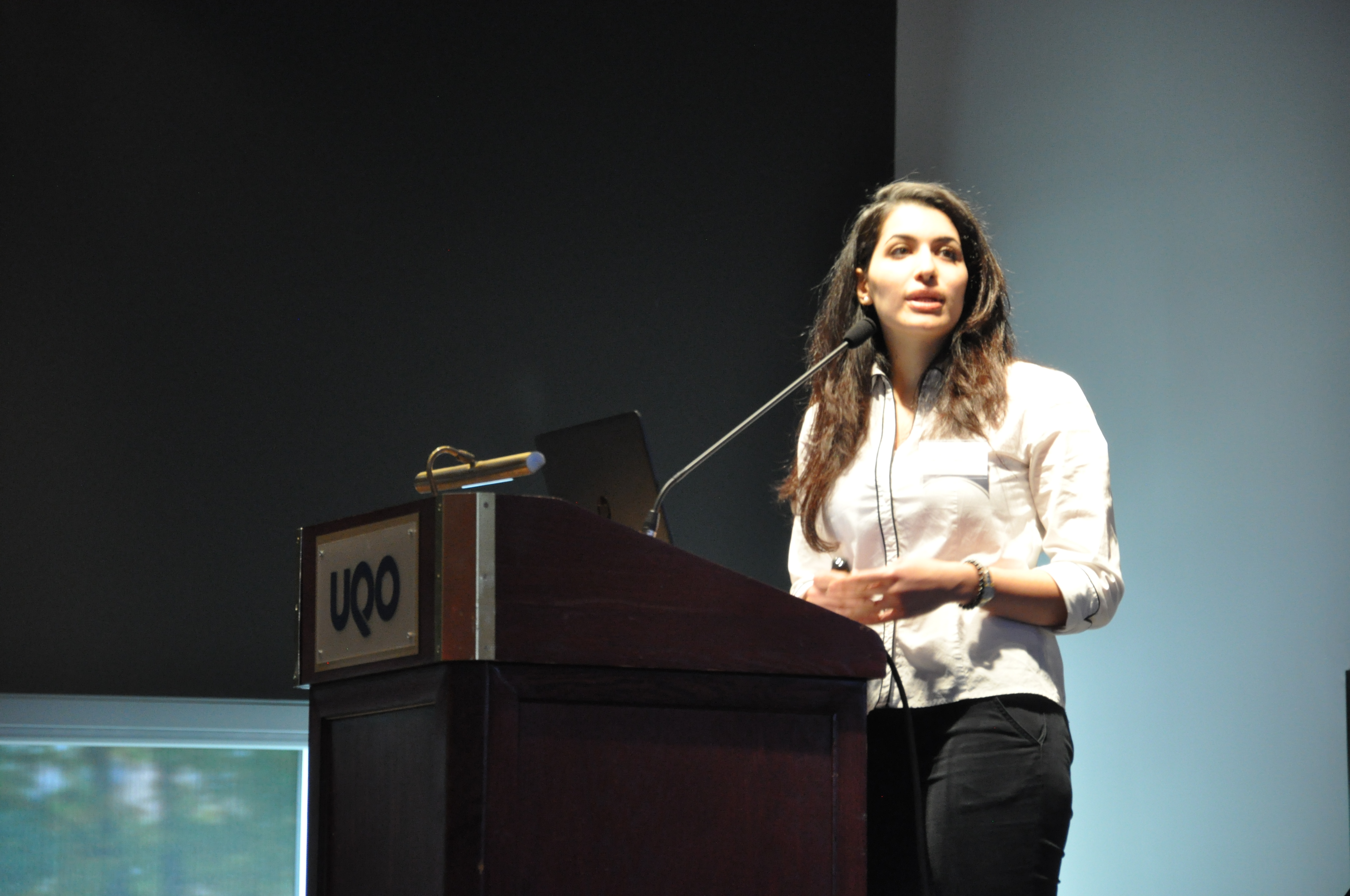 Speaking at UQO